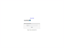 Tablet Screenshot of mail.unikulma.fi